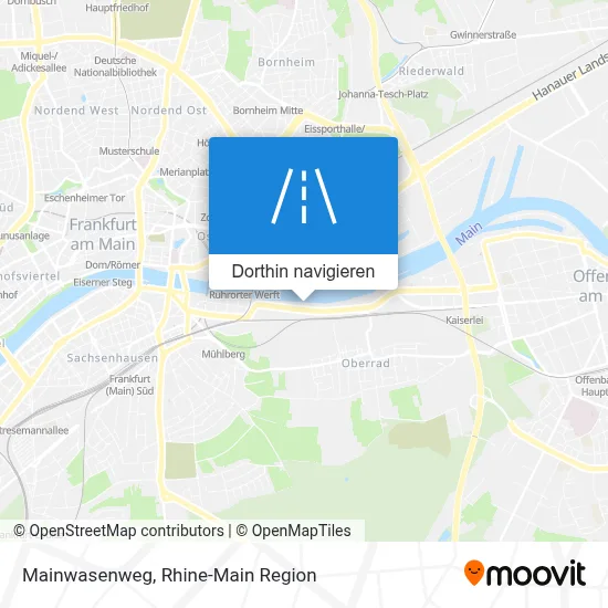 Mainwasenweg Karte