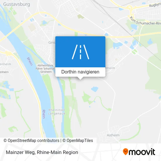 Mainzer Weg Karte