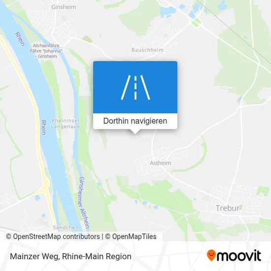 Mainzer Weg Karte