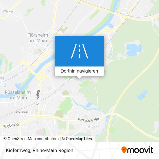 Kiefernweg Karte