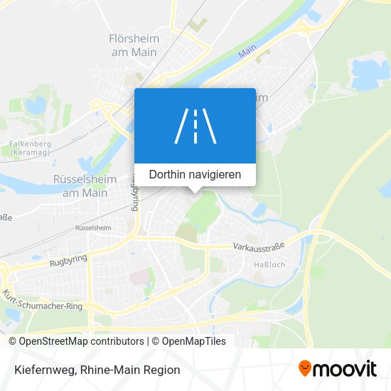 Kiefernweg Karte