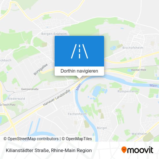 Kilianstädter Straße Karte