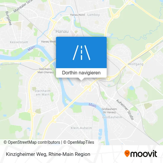 Kinzigheimer Weg Karte