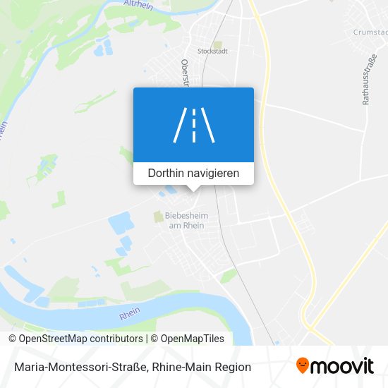 Maria-Montessori-Straße Karte