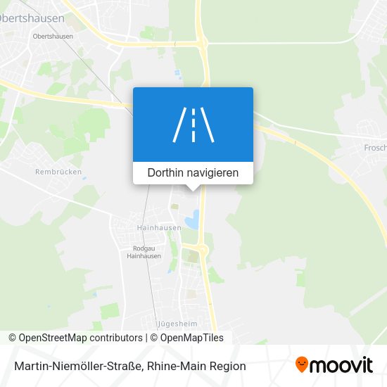 Martin-Niemöller-Straße Karte