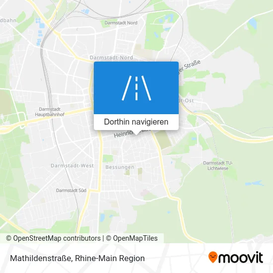 Mathildenstraße Karte