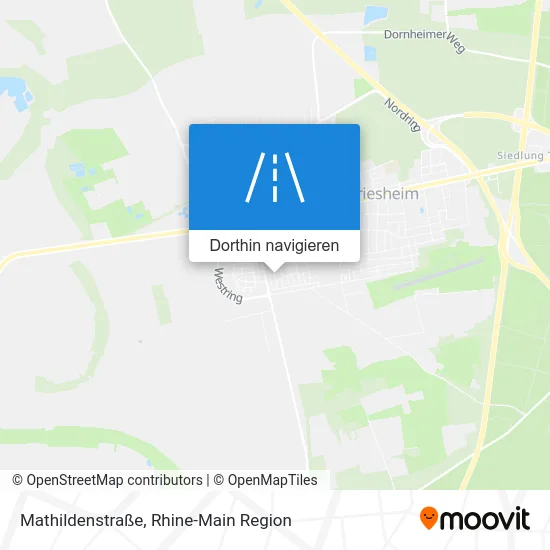 Mathildenstraße Karte