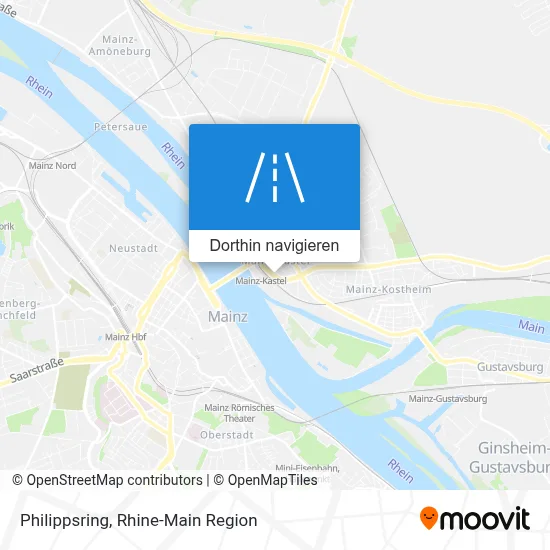 Philippsring Karte