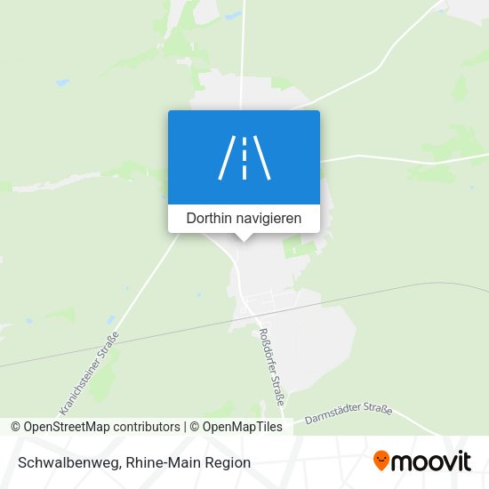 Schwalbenweg Karte