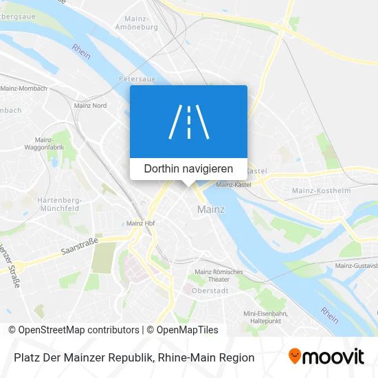Platz Der Mainzer Republik Karte