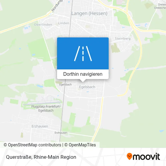 Querstraße Karte
