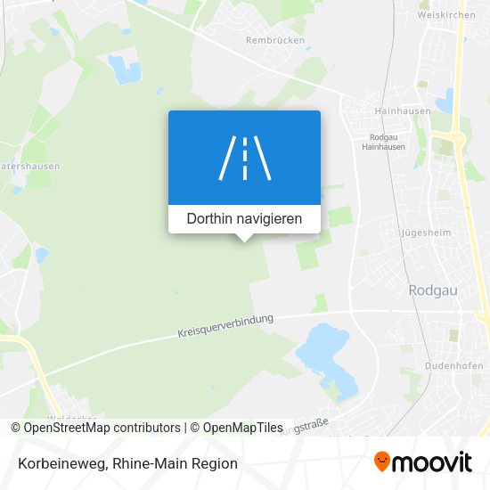 Korbeineweg Karte