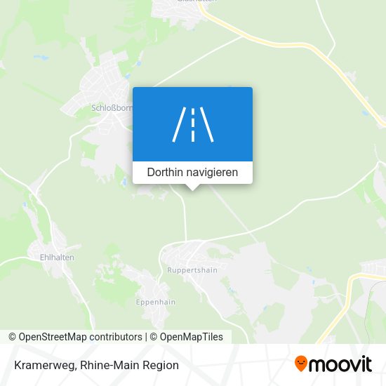 Kramerweg Karte