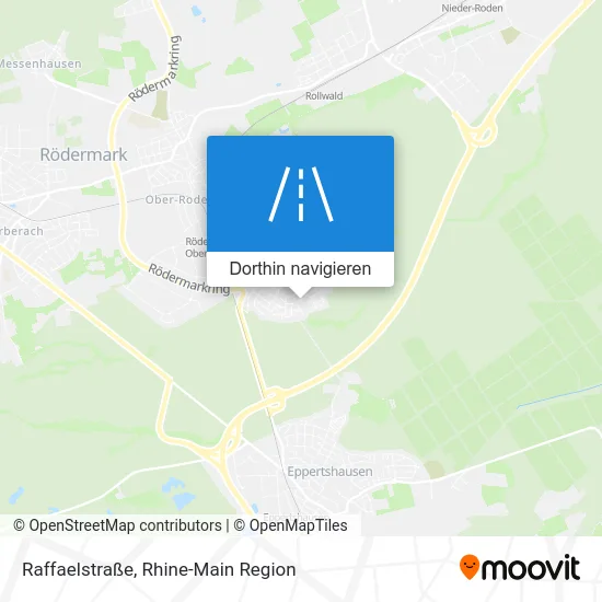 Raffaelstraße Karte