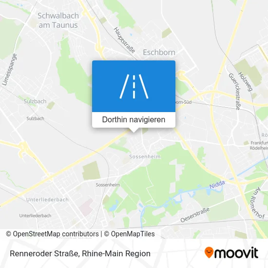 Renneroder Straße Karte