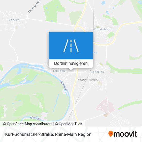 Kurt-Schumacher-Straße Karte