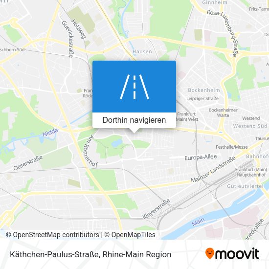 Käthchen-Paulus-Straße Karte