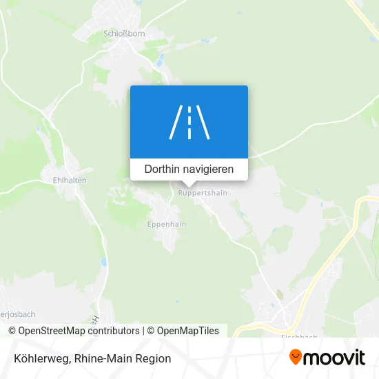 Köhlerweg Karte