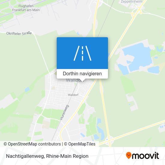 Nachtigallenweg Karte