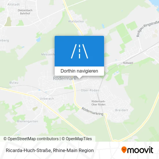 Ricarda-Huch-Straße Karte