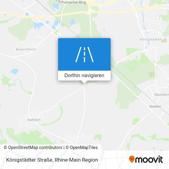 Königstädter Straße Karte