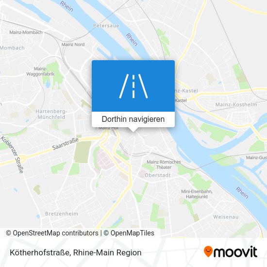 Kötherhofstraße Karte