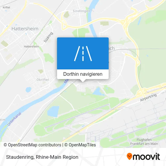 Staudenring Karte
