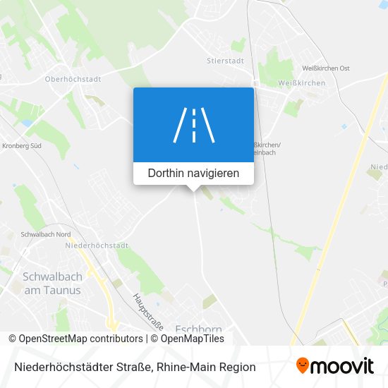 Niederhöchstädter Straße Karte