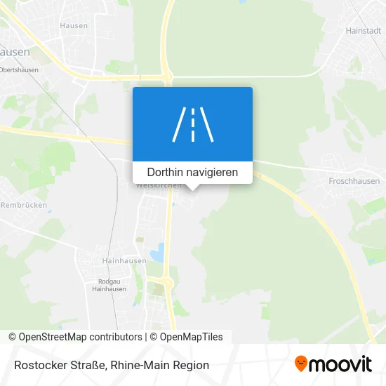 Rostocker Straße Karte