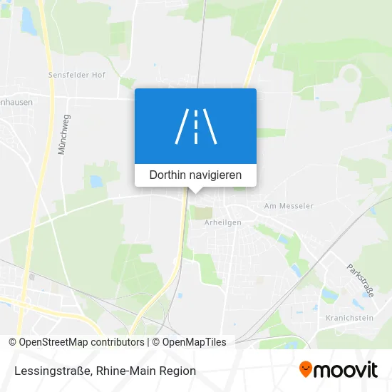 Lessingstraße Karte