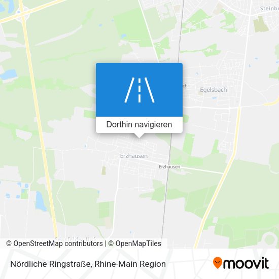 Nördliche Ringstraße Karte