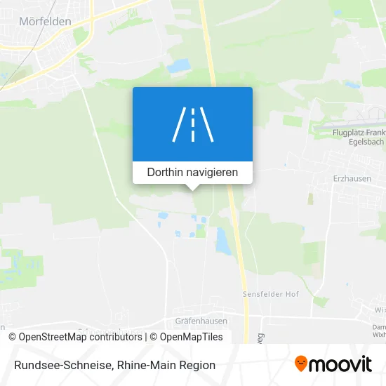 Rundsee-Schneise Karte