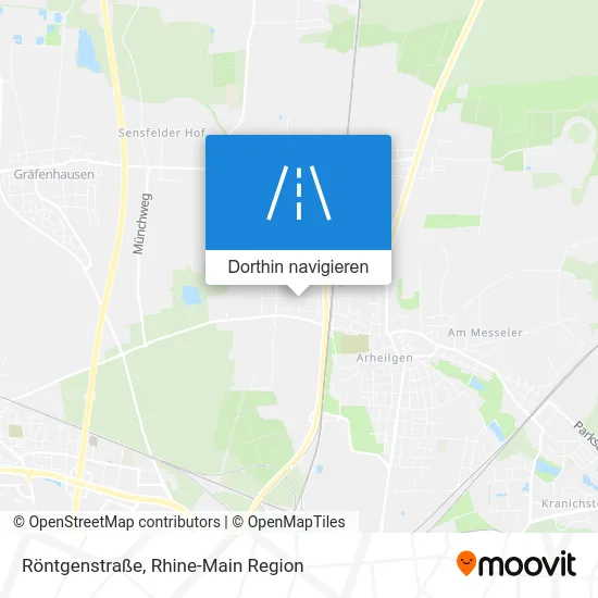 Röntgenstraße Karte