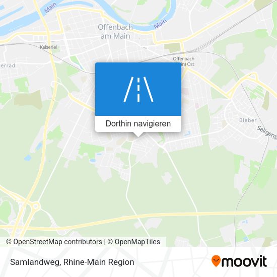 Samlandweg Karte