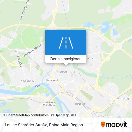 Louise-Schröder-Straße Karte