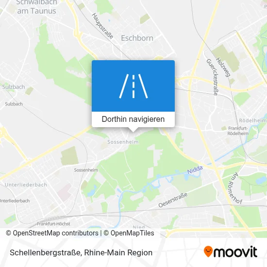 Schellenbergstraße Karte