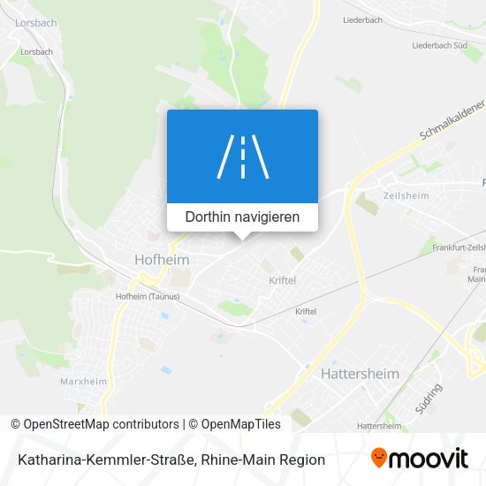 Katharina-Kemmler-Straße Karte