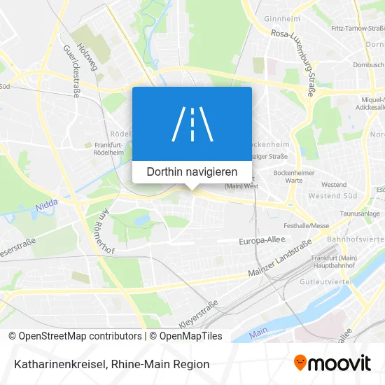 Katharinenkreisel Karte