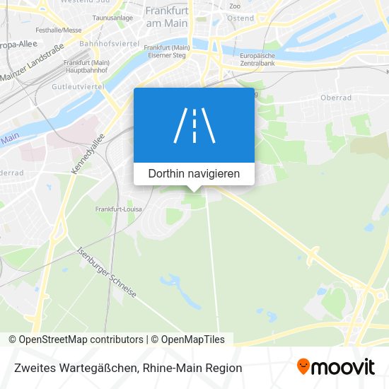 Zweites Wartegäßchen Karte