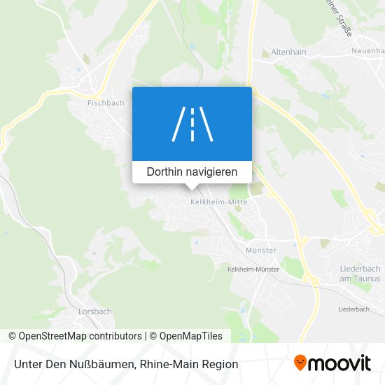 Unter Den Nußbäumen Karte
