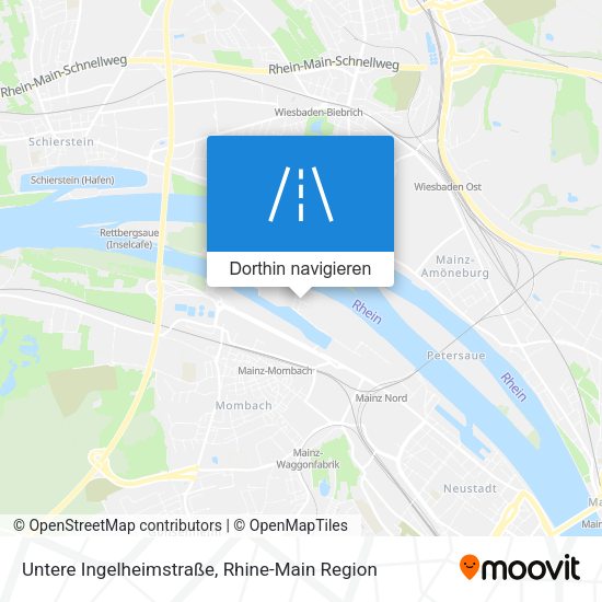 Untere Ingelheimstraße Karte