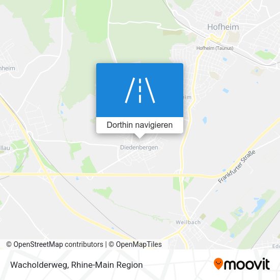 Wacholderweg Karte