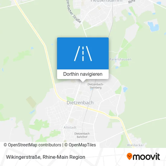 Wikingerstraße Karte