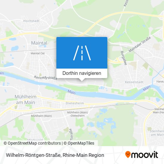 Wilhelm-Röntgen-Straße Karte