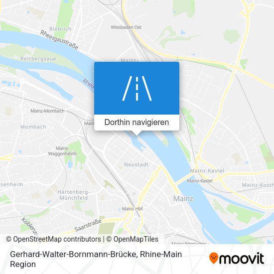 Gerhard-Walter-Bornmann-Brücke Karte