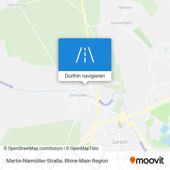 Martin-Niemöller-Straße Karte