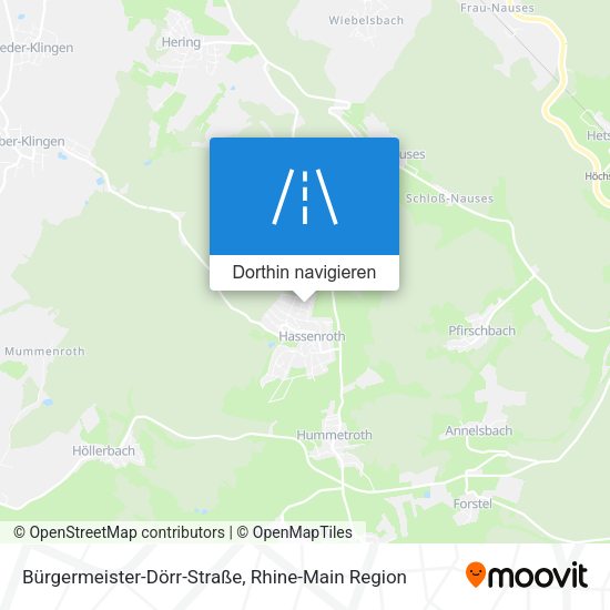 Bürgermeister-Dörr-Straße Karte