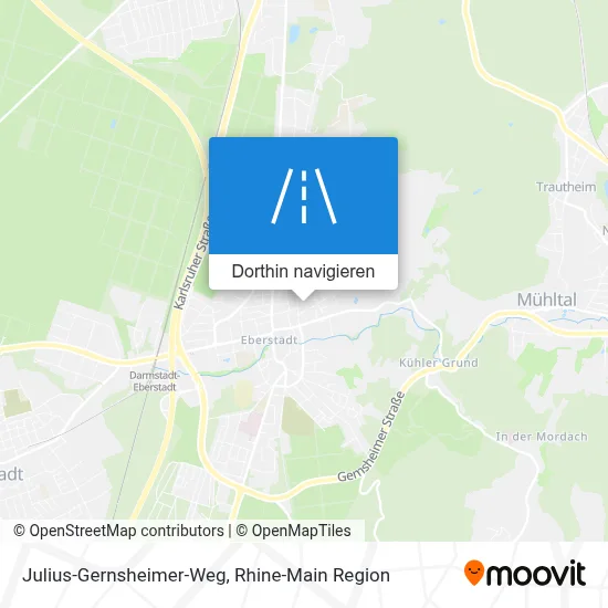 Julius-Gernsheimer-Weg Karte