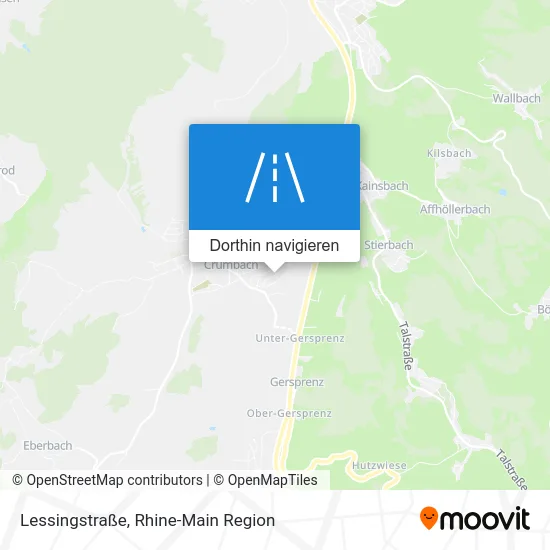 Lessingstraße Karte