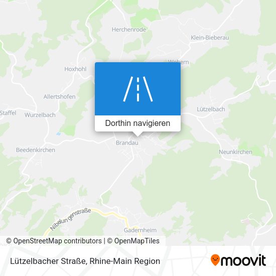 Lützelbacher Straße Karte